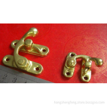 Metal Lock for Box with Gold Plated Design From China Factory